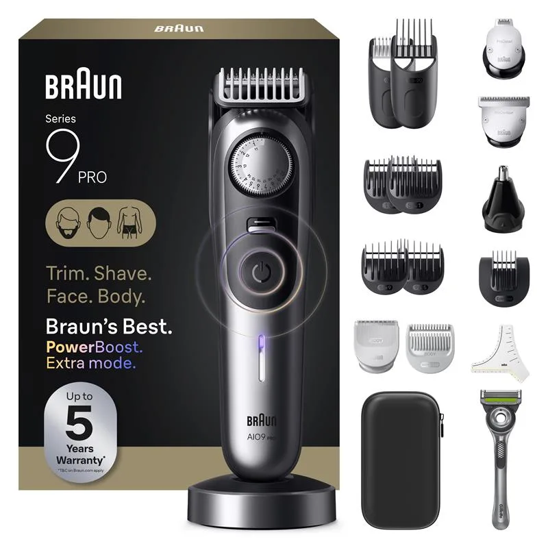 Braun Series 9 PRO AiO9570 All-in-One Trimmer