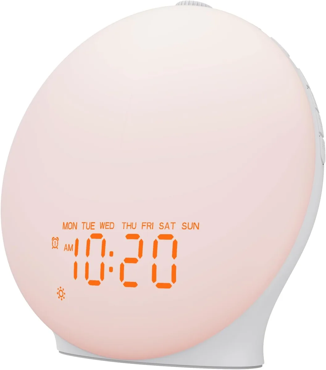 JALL Sunrise Alarm Clock White Noise Sound Machine