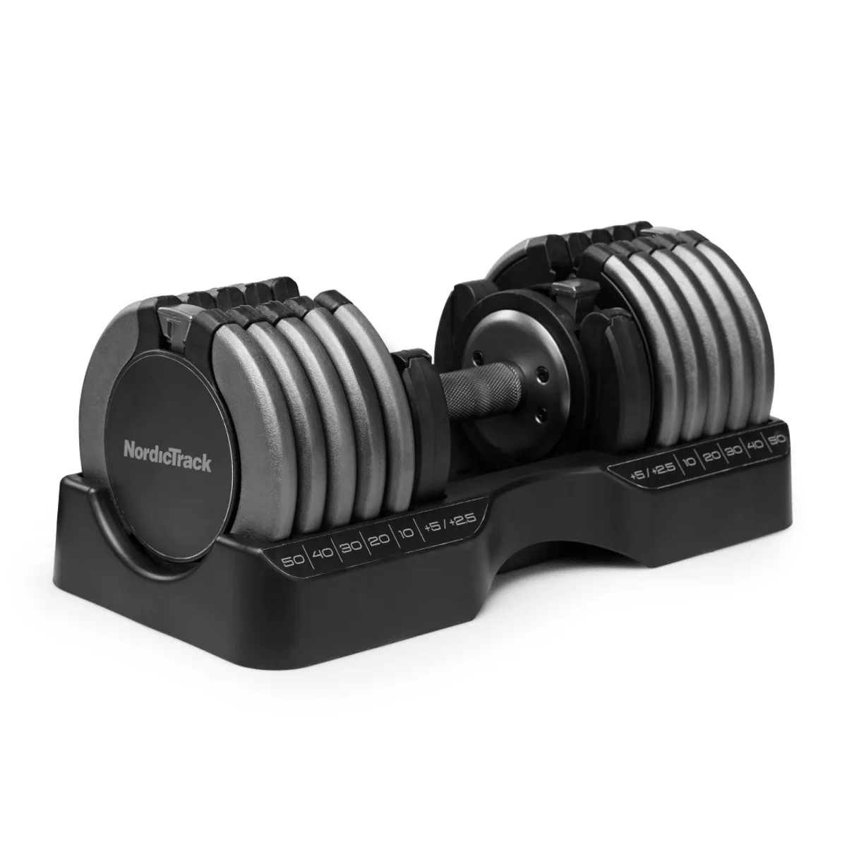 NordicTrack 55 Lb Select-A-Weight Dumbbell Set