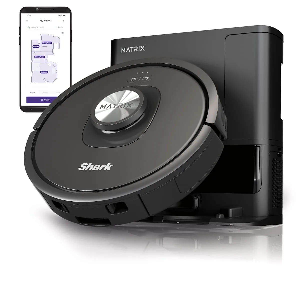 Shark Matrix Self-Empty Robot Vacuum RV2310AE